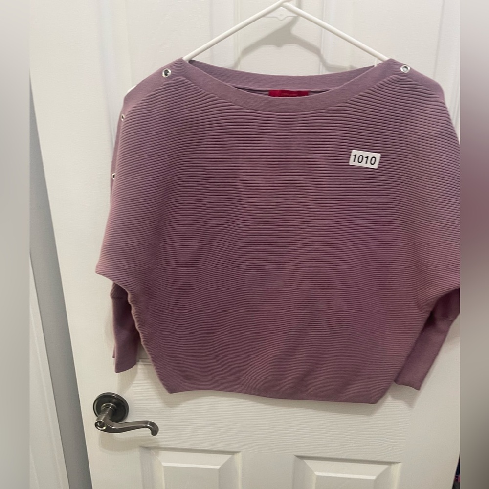 Women's Purple Sweater Jennifer Lopez